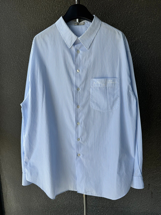 Dior Striped Loose Long Sleeve Shirt