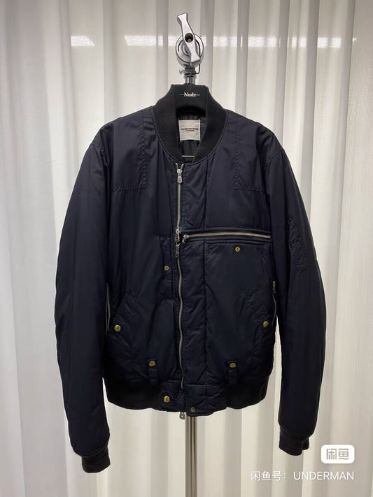 rare soloist bomber jacket in dark color