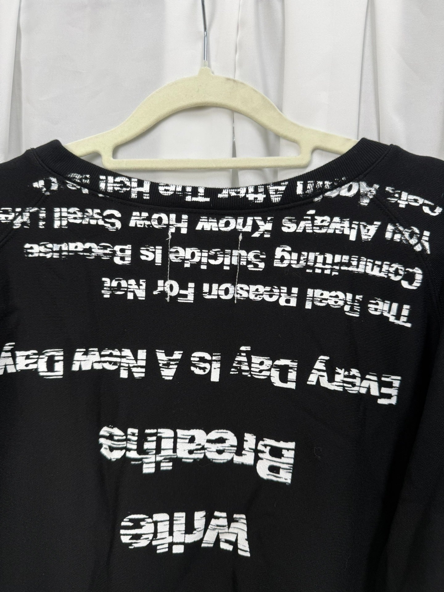 The Soloist Brush-painted Oversized Sweatshirt