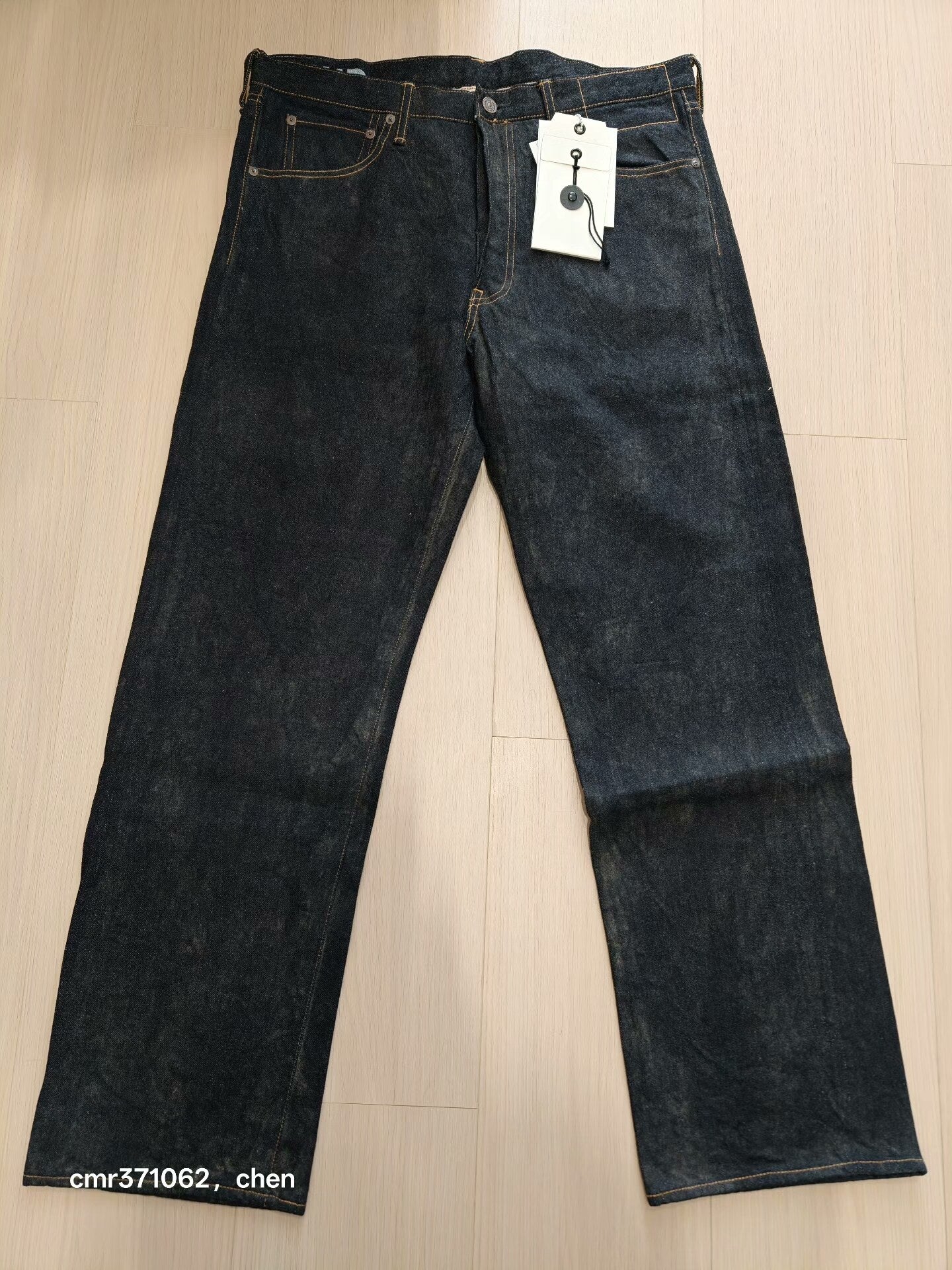 VISVIM RAW MUD OD Denim
