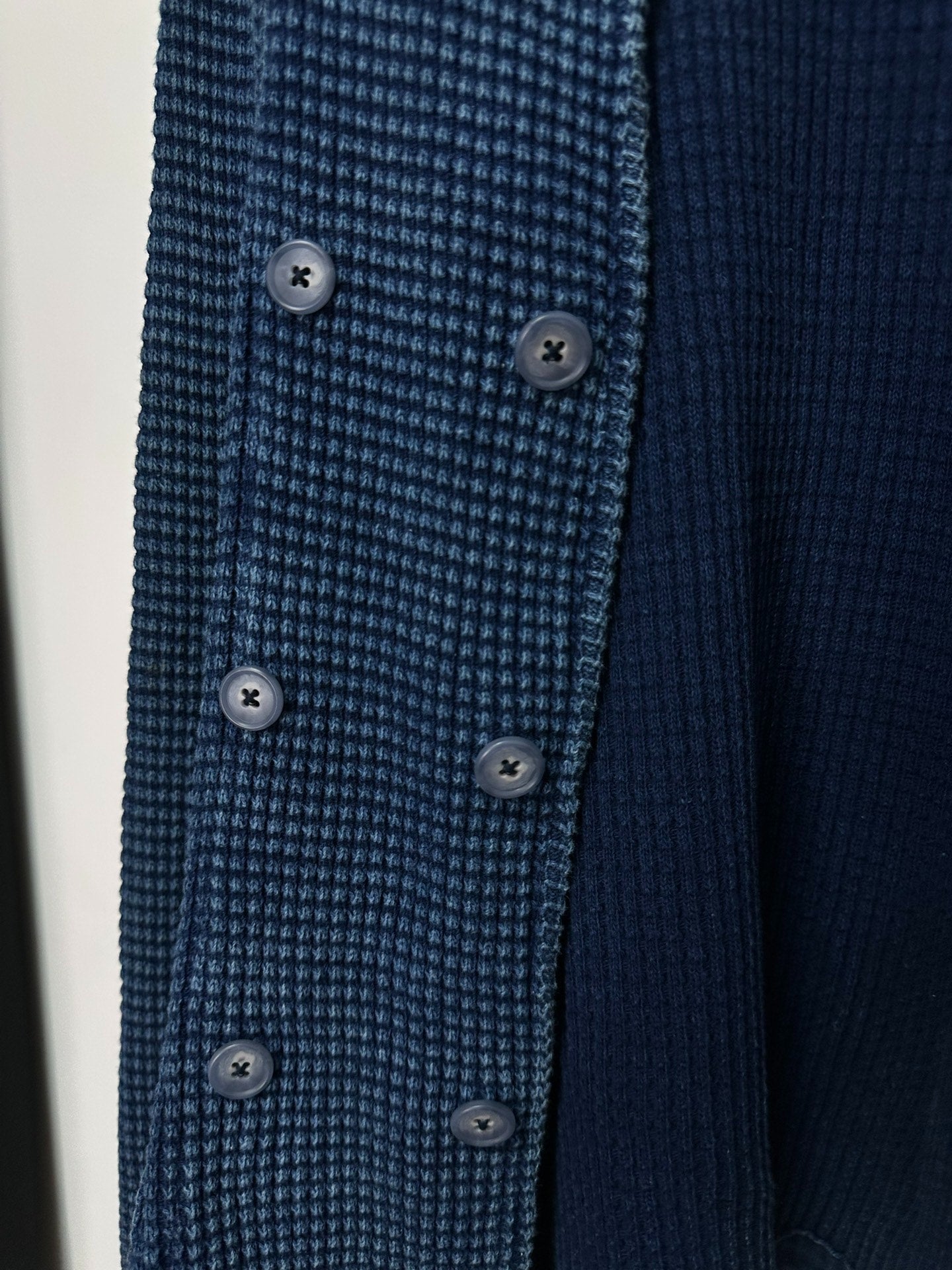 PORTER CLASSIC Indigo Double-Breasted Jacket