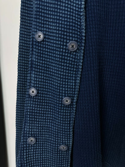PORTER CLASSIC Indigo Double-Breasted Jacket