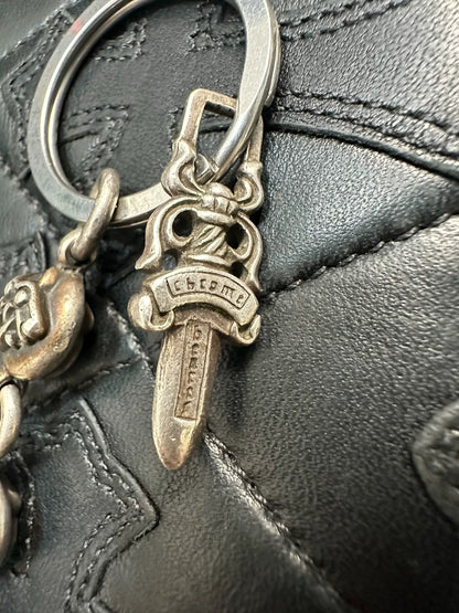 Chrome Hearts Celtic Dragon Sword Keychain