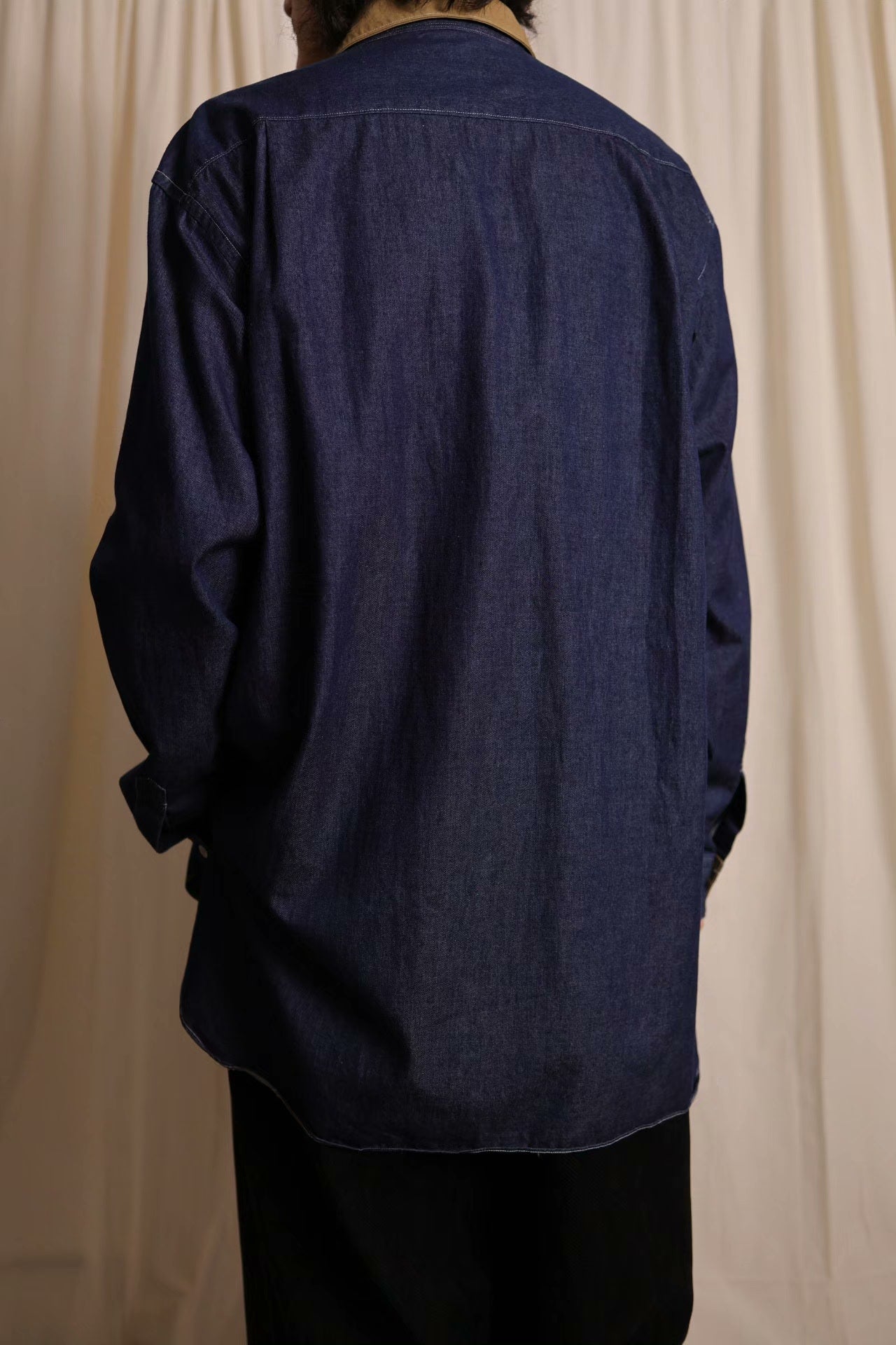 Y's for Men Denim Collar Shirt