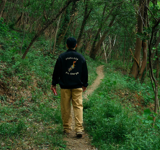 visvim redsun souvenir jacket with embroidery