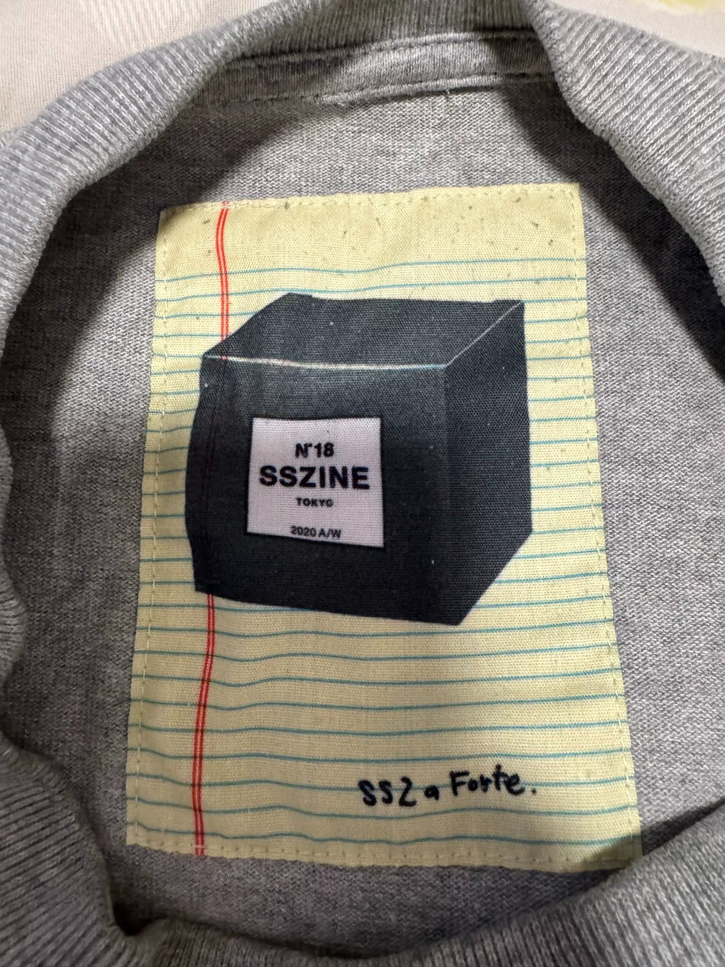 Beams SSZ 20AW Printed Oversized Crewneck Sweatshirt