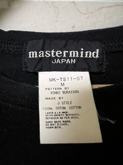 mastermind japan embroidered skull short sleeve tee