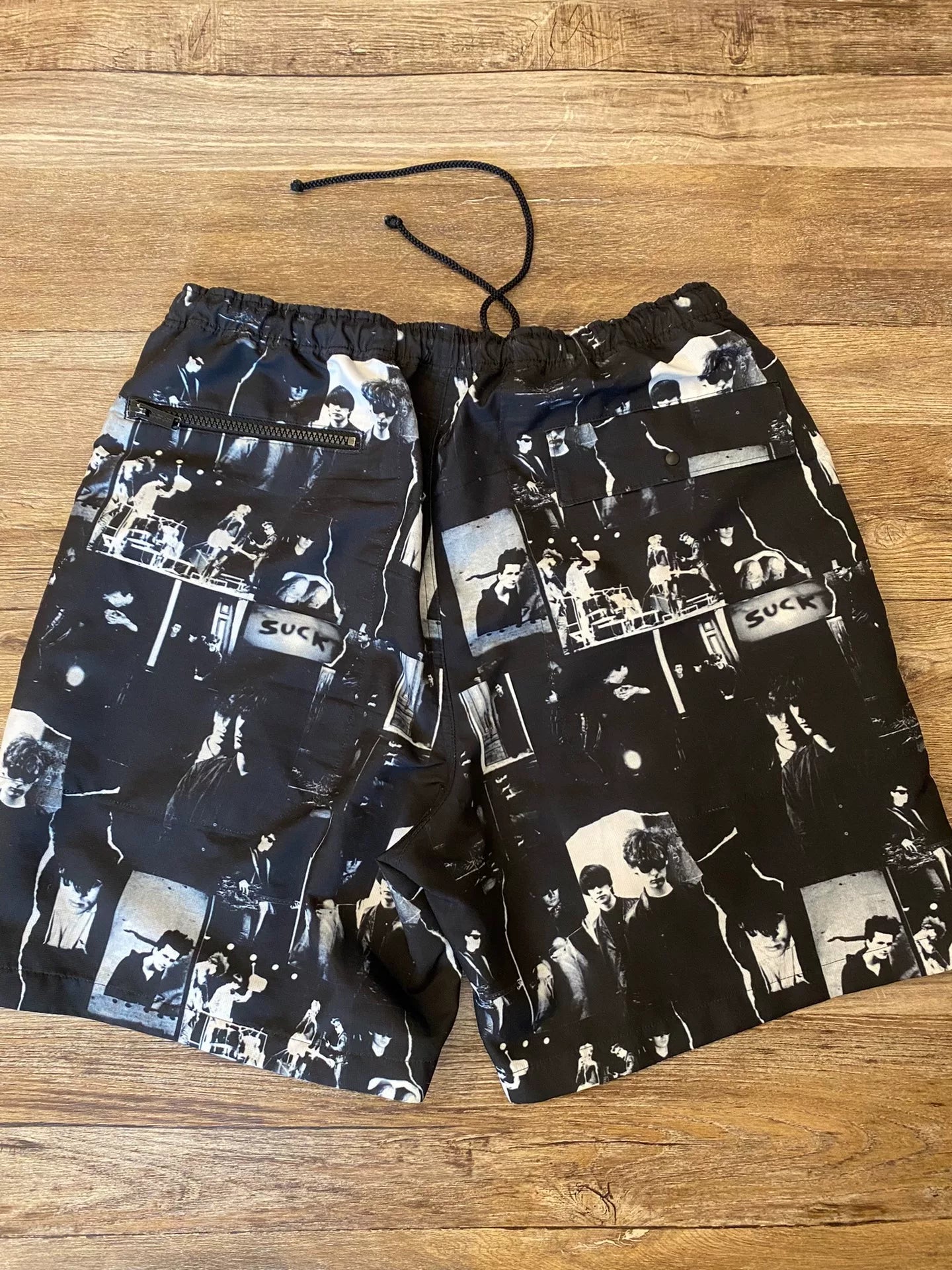UNDERCOVER 14ss Jesus Mary Chain Shorts