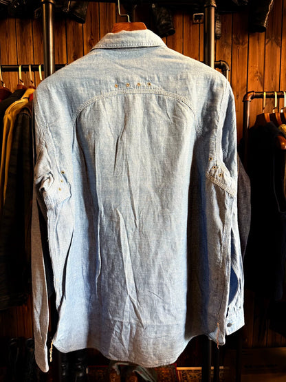 RRL Light Blue Denim Shirt