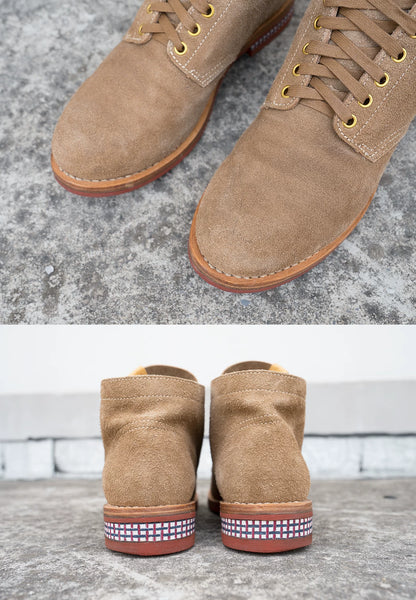 visvim brigadier mid-folk boots with unique design