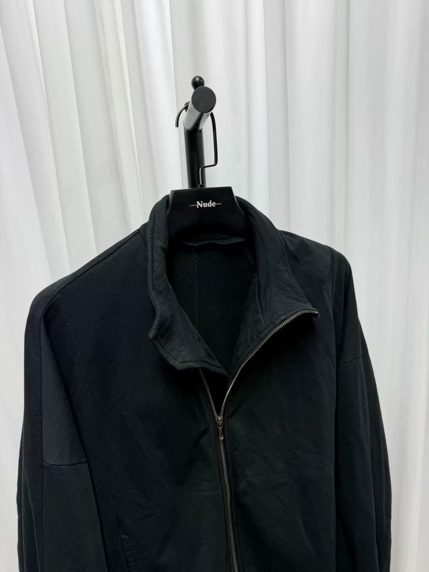 Bat Wing Sleeve Jacket in Black