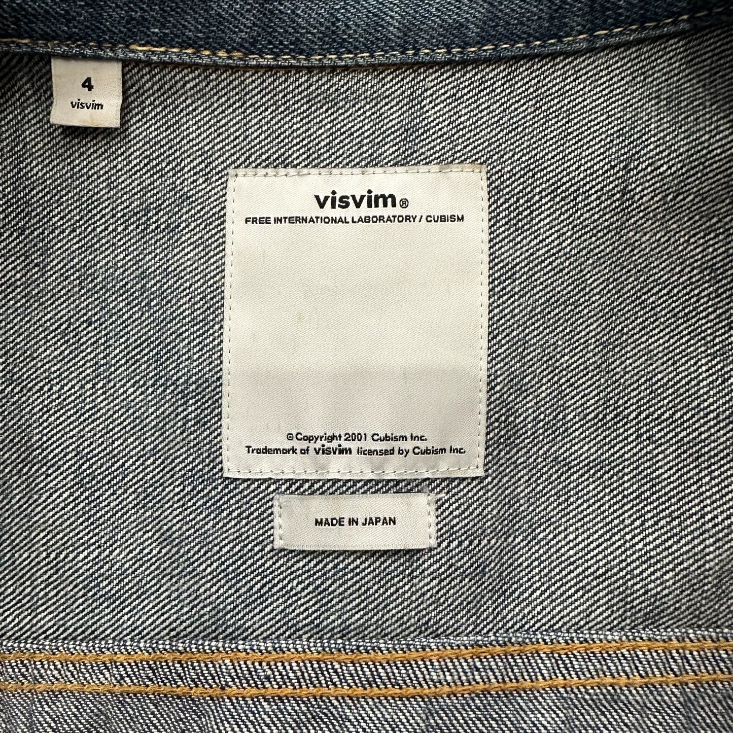 visvim 16AW 101 JKT Denim Jacket