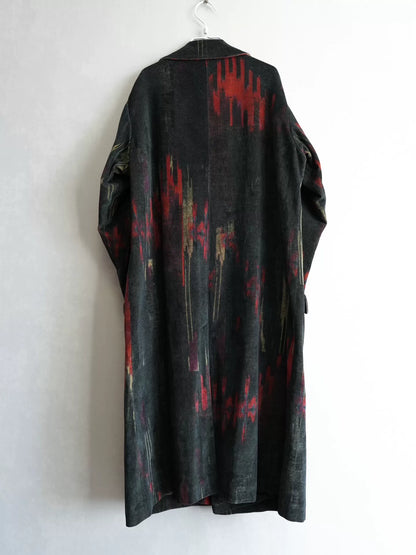 Yohji Yamamoto Velvet Coat for Travelers