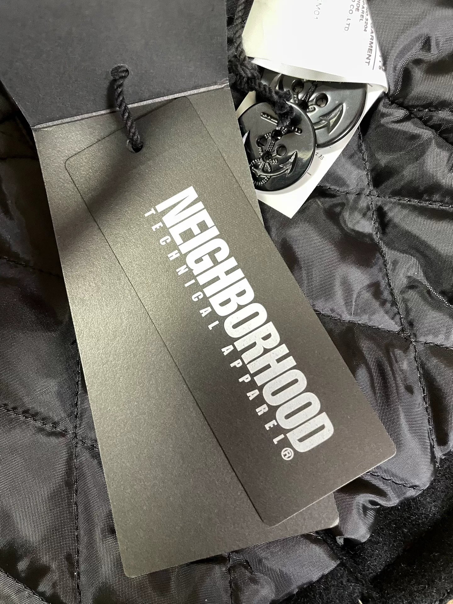 NEIGHBORHOOD P/WN-COAT Wool Double-Breasted Overcoat