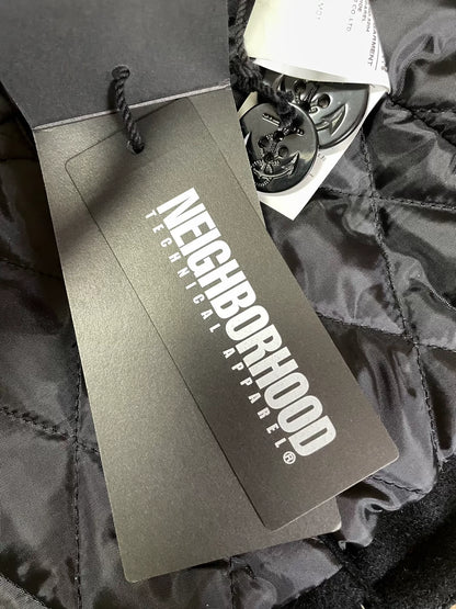 NEIGHBORHOOD P/WN-COAT Wool Double-Breasted Overcoat