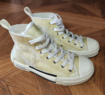 Dior B23 High-Top Sneakers Beige