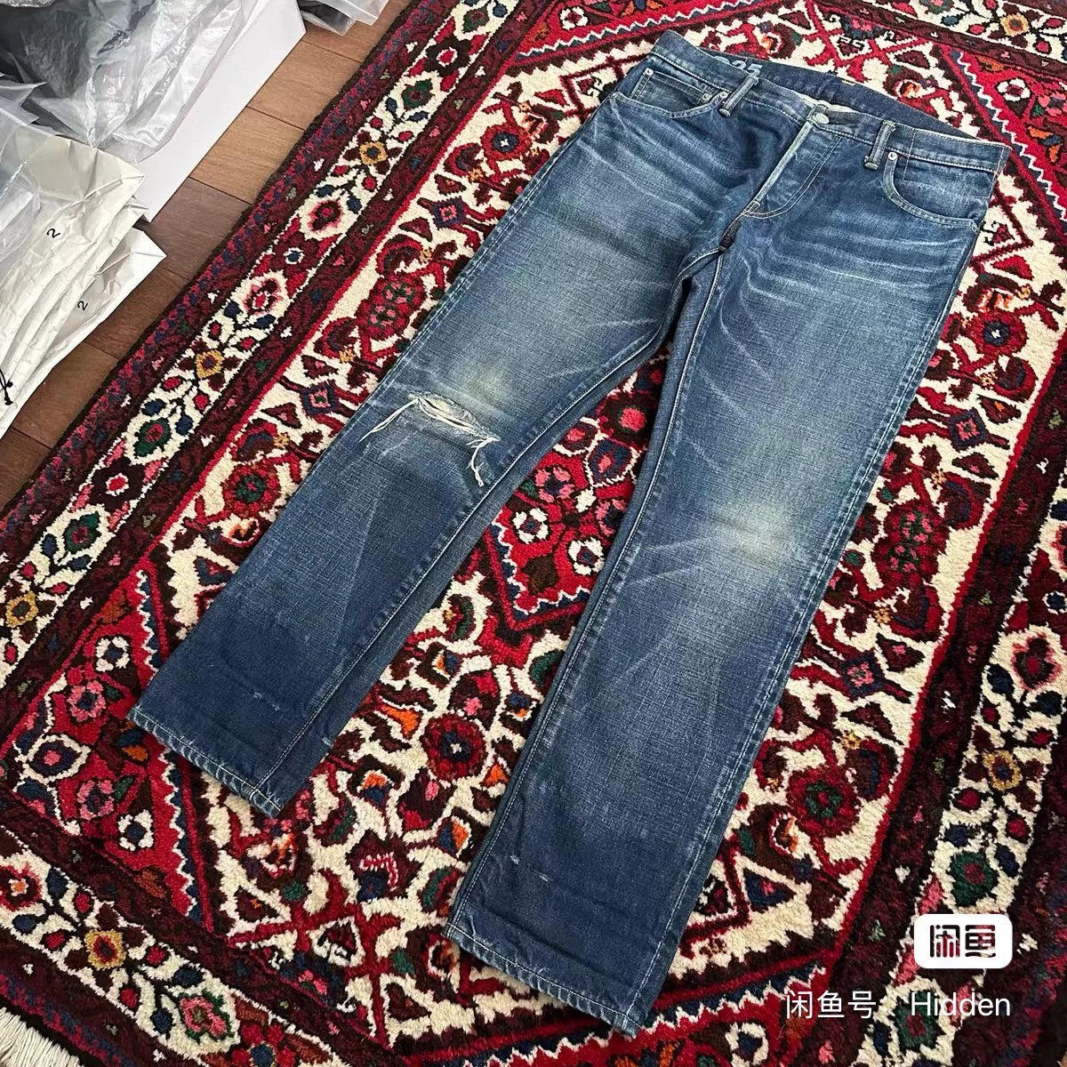 visvim 20AW Journeyman Mud Wide Jeans