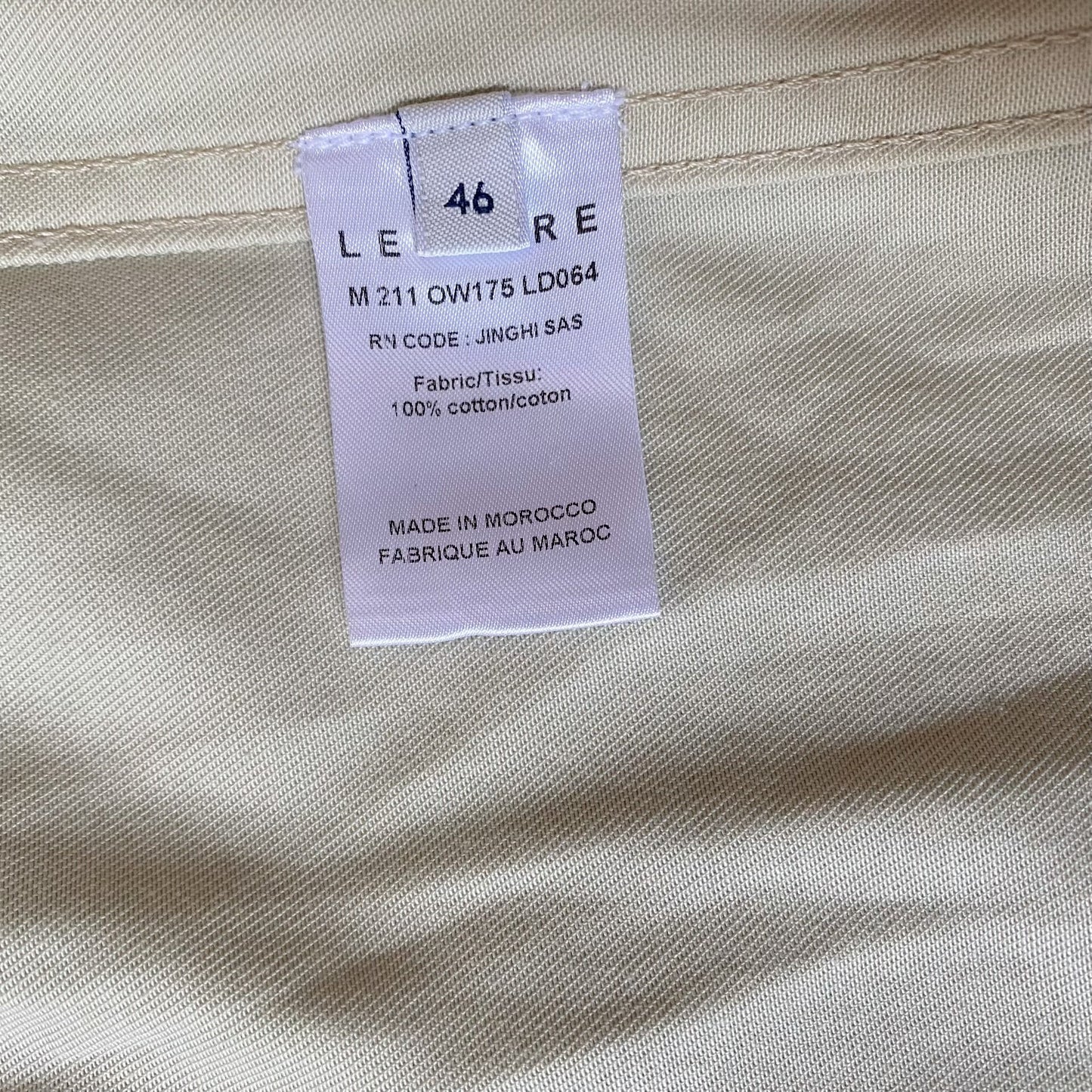 multi-pocket boxy jacket shirt in cream