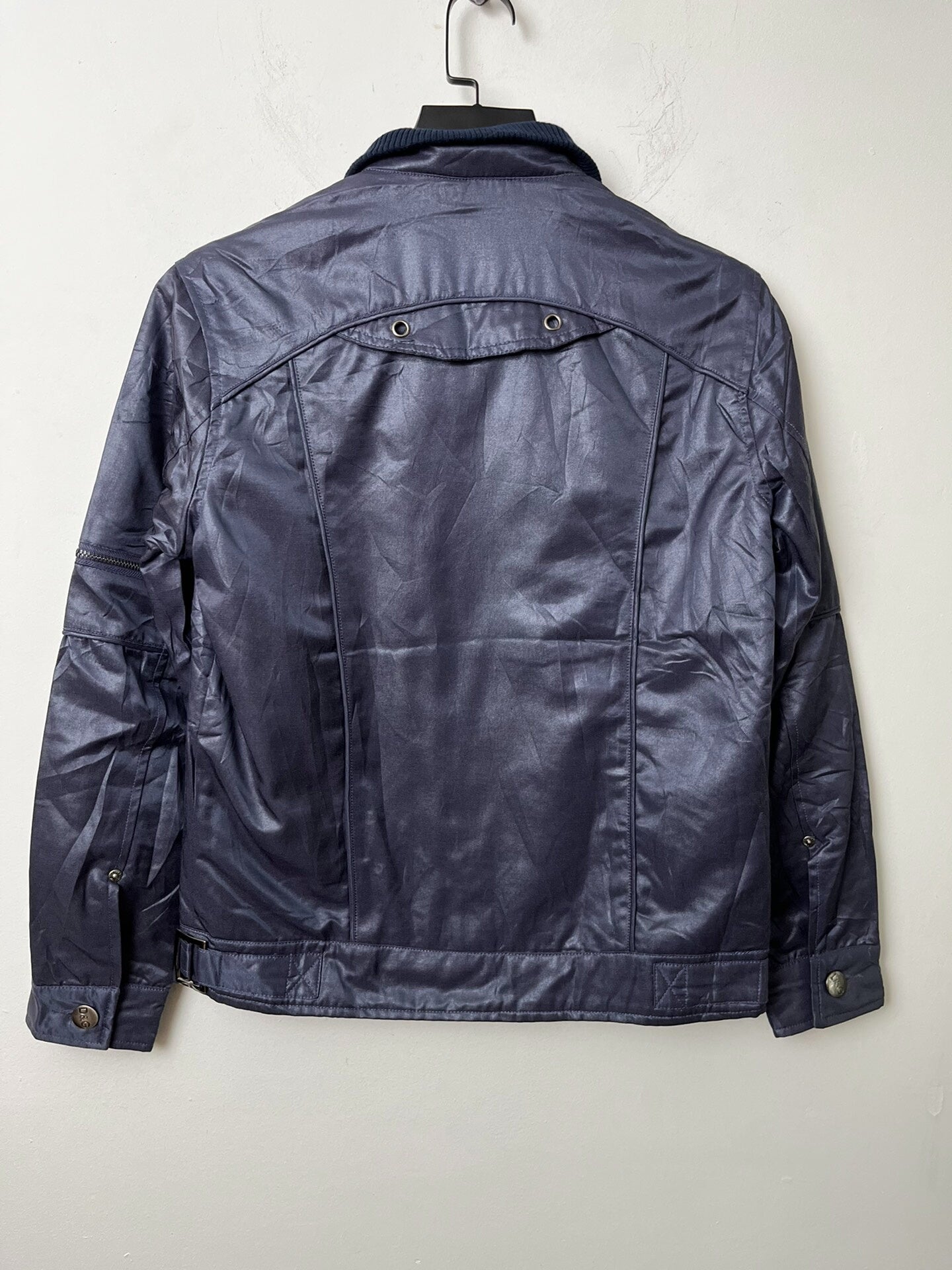 electric purple Dolce & Gabbana jacket