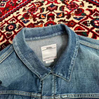 visvim denim jacket in perfect condition