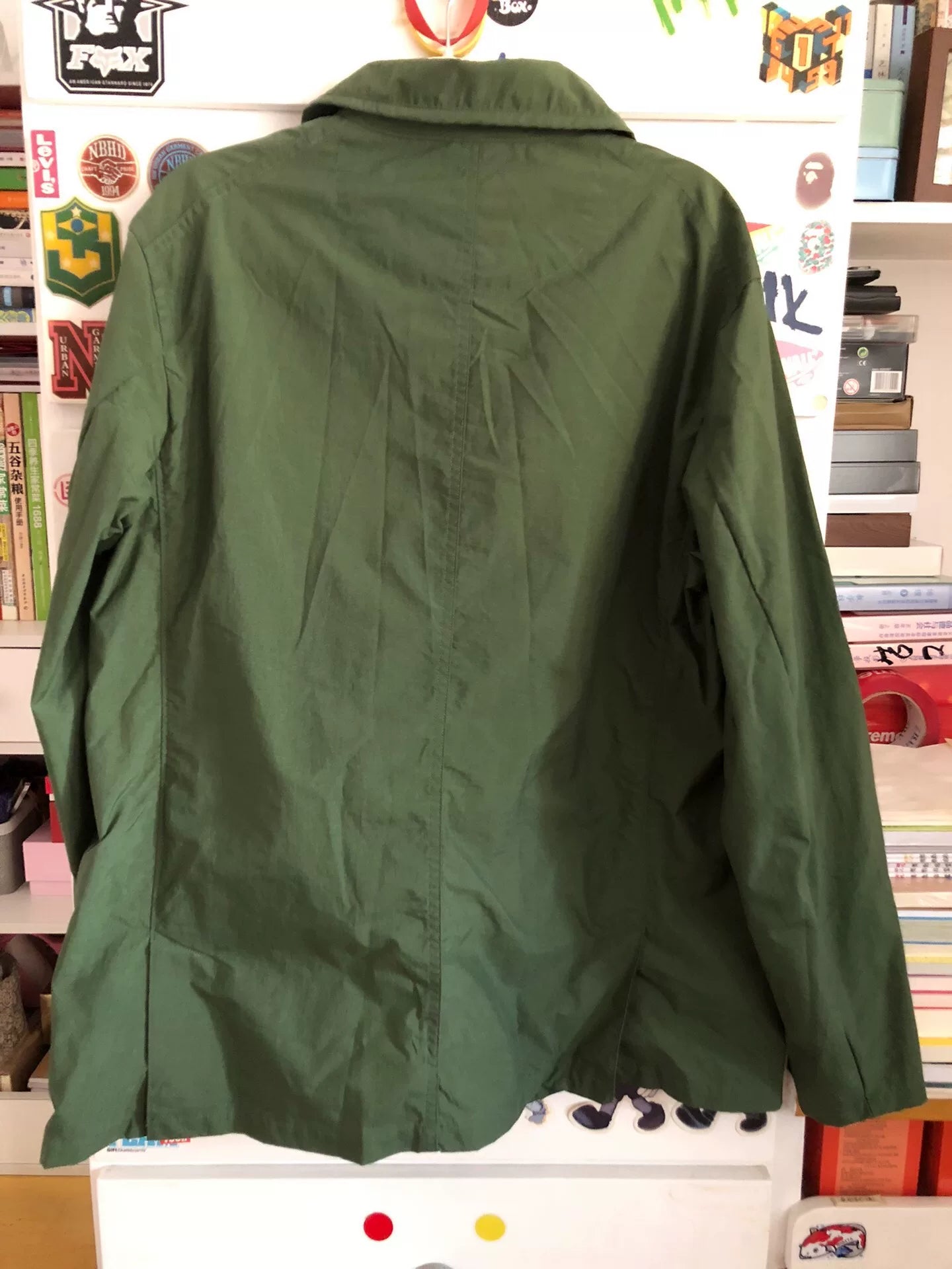 danton beams plus waterproof nylon jacket