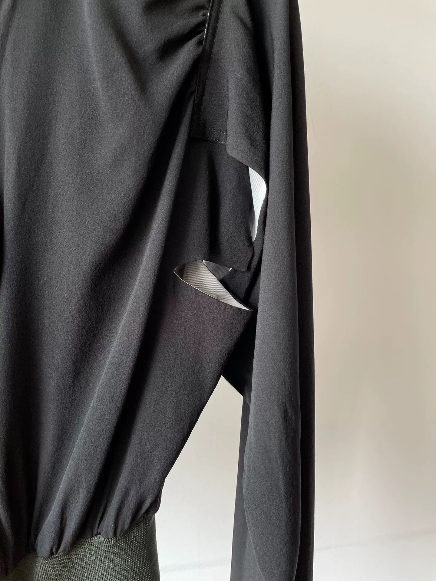 Yohji Yamamoto 02SS Double Zip Silk Jacket