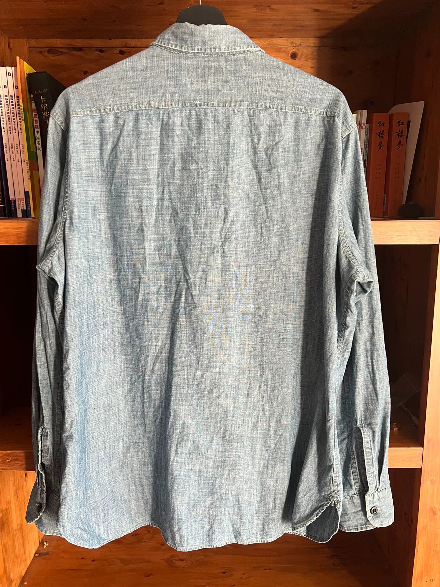 RRL Double RL Vintage Military Denim Shirt