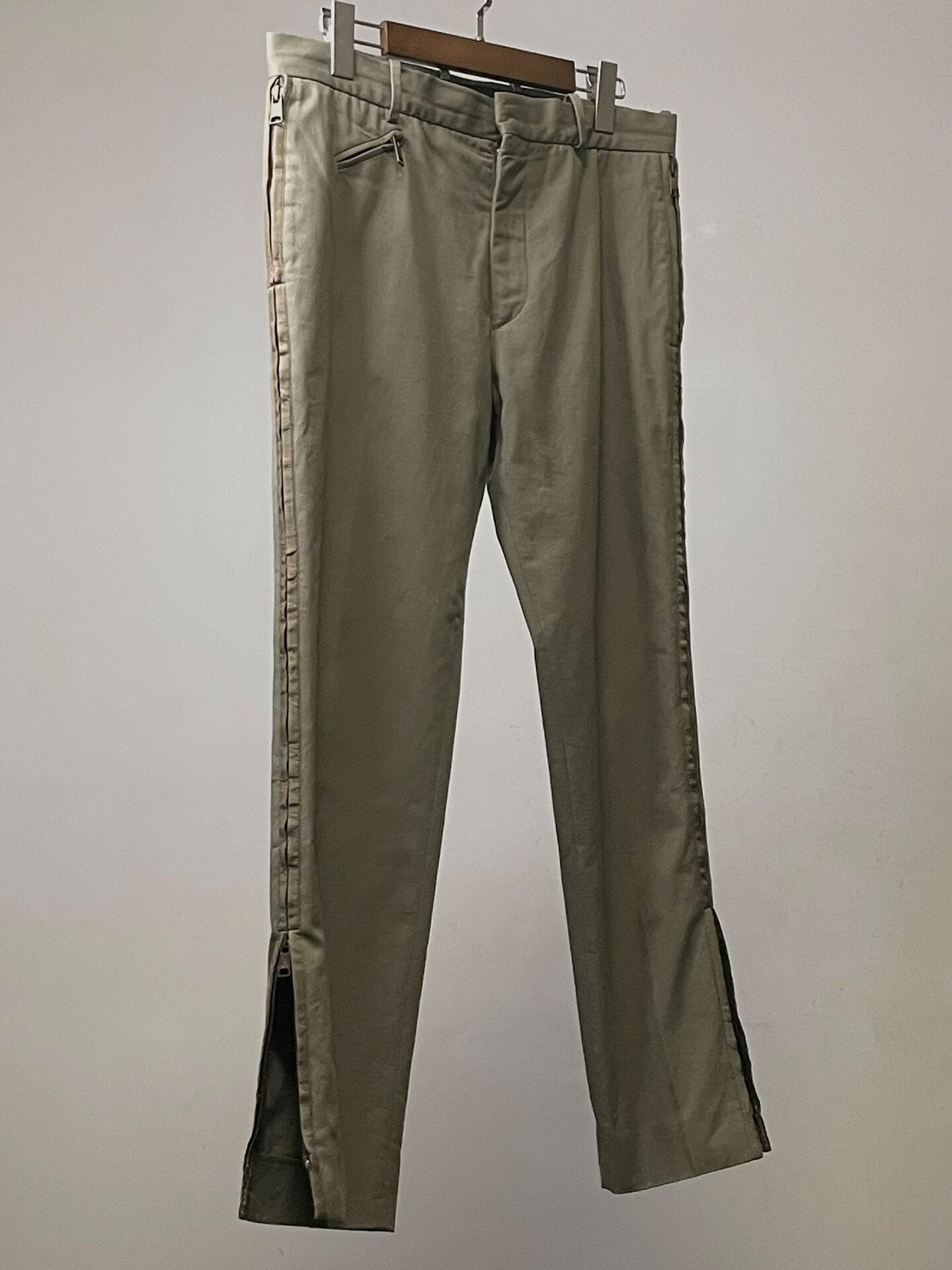 Alexander McQueen Side Zip Military Pants