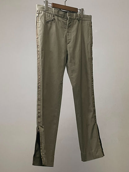 Alexander McQueen Side Zip Military Pants