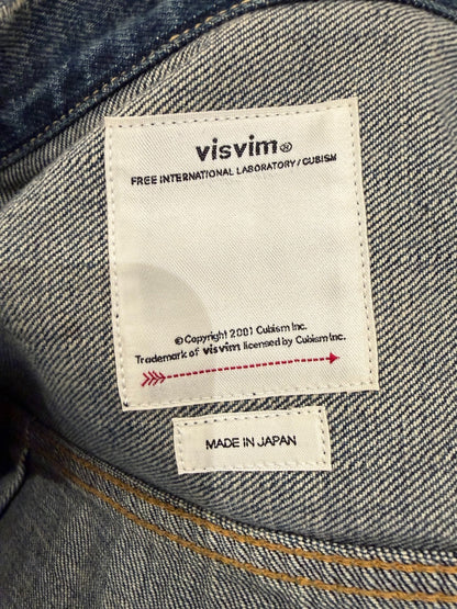 VISVIM 18AW 101 JKT Damaged Denim Jacket