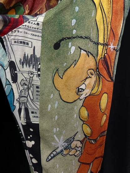 yohji yamamoto wide-leg pants tribute artwork