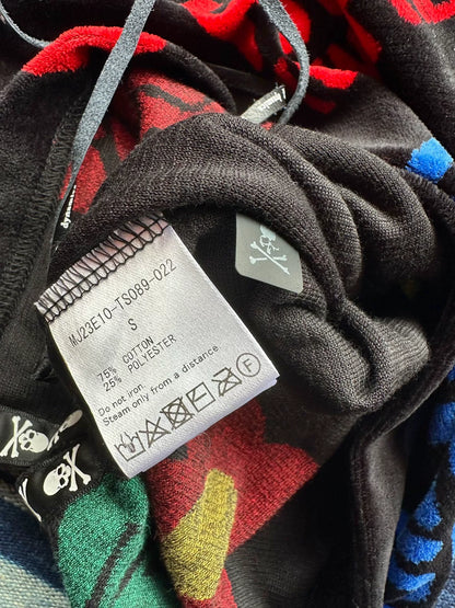 mastermind japan velvet skull graphic tee