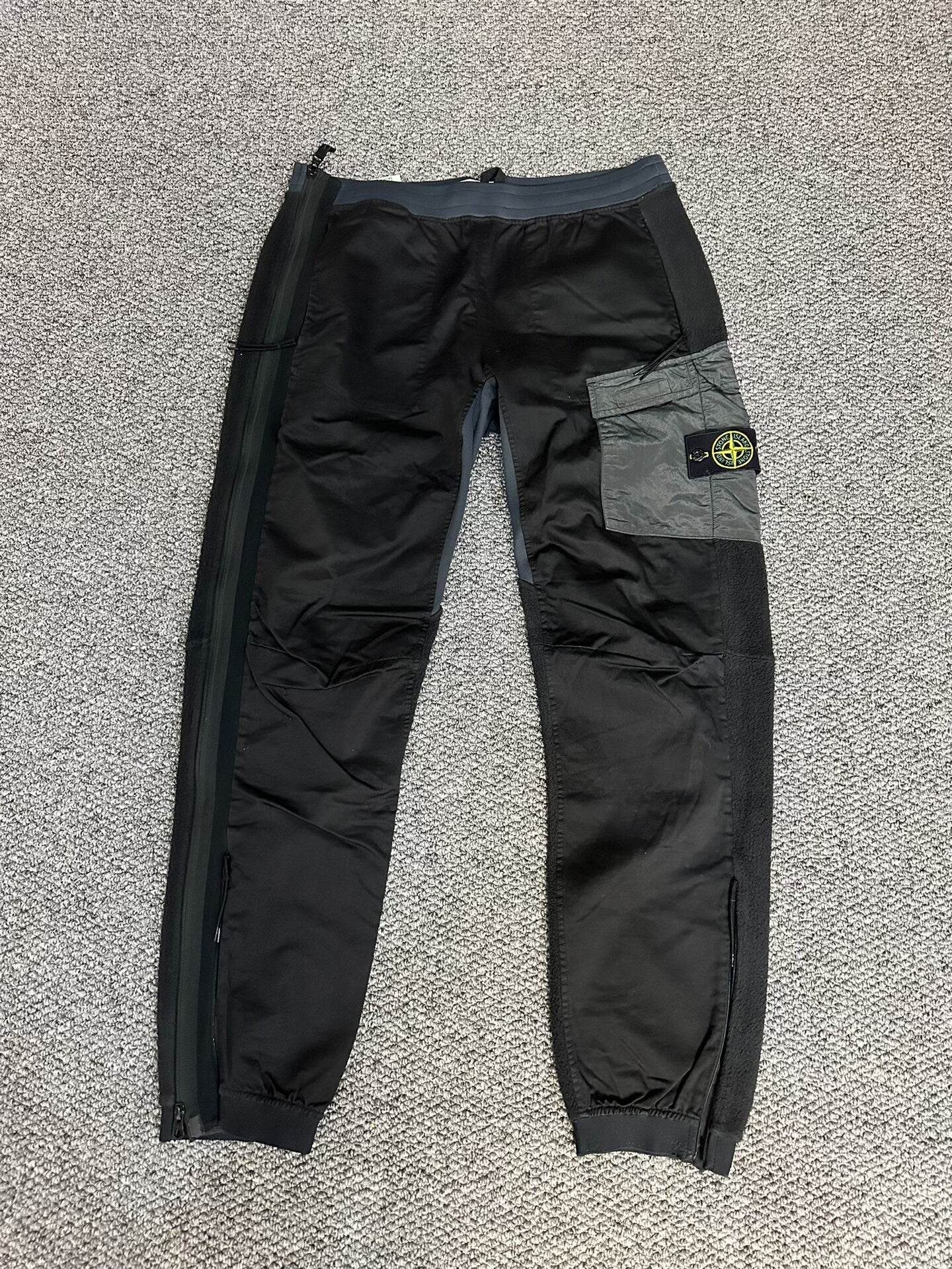 stone island classic patchwork pants