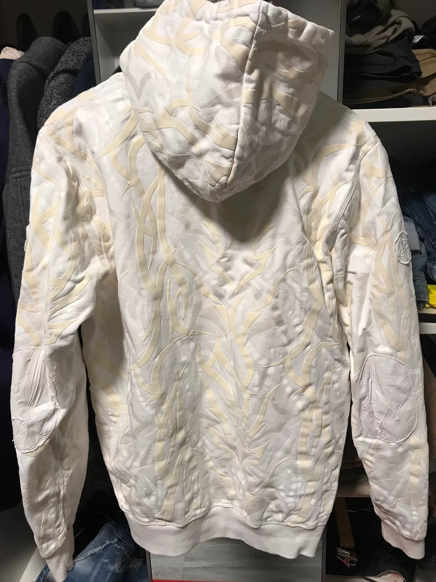 clot white thorn jacket size M