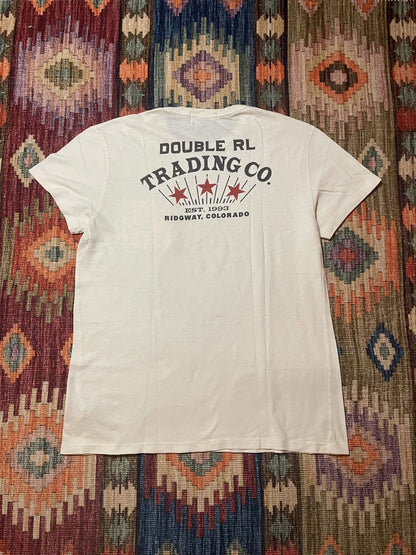 RRL Vintage Western Cowboy Print T-Shirt