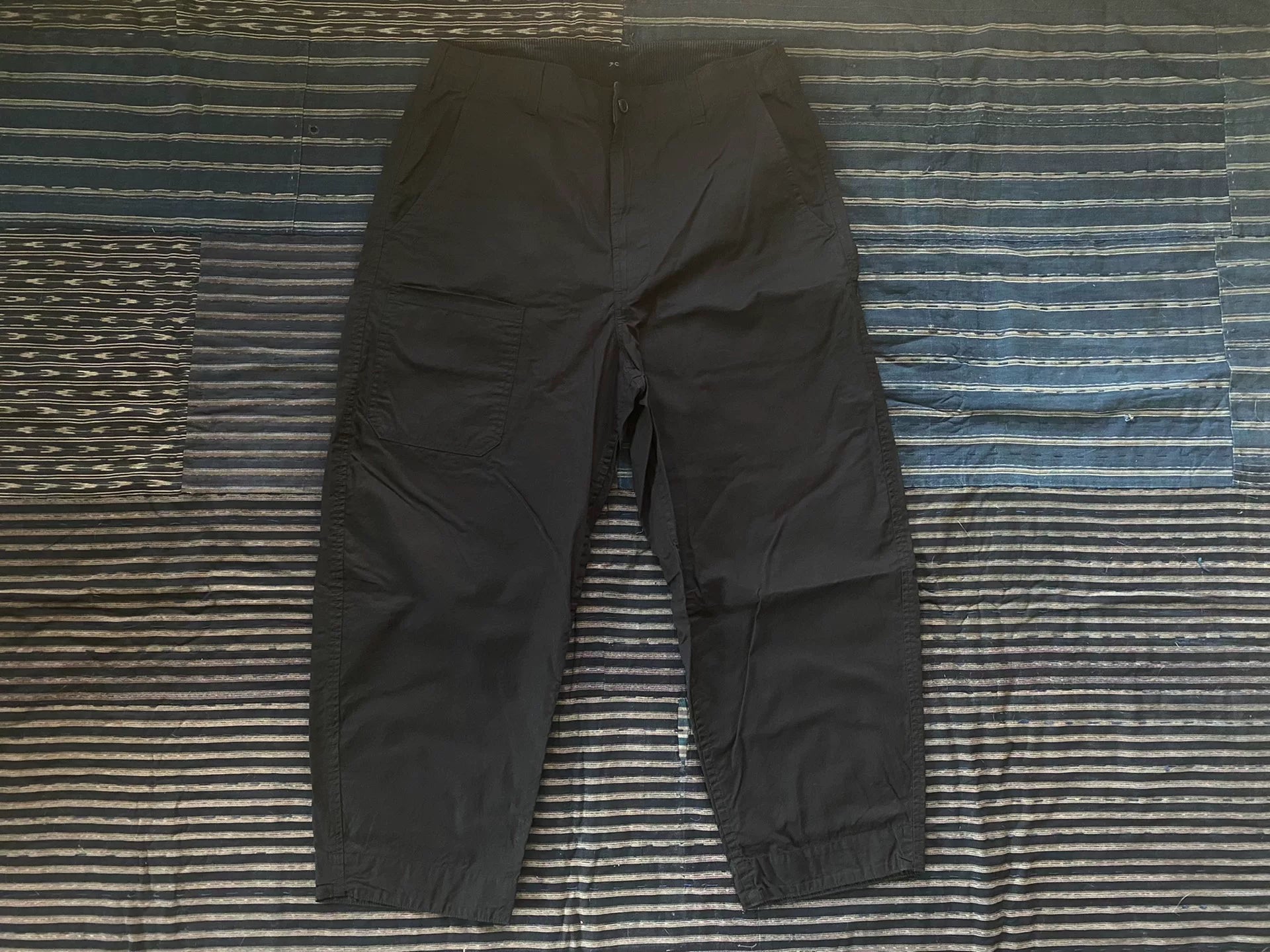 porter classic paraffin corduroy pants