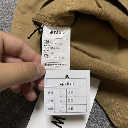 WTAPS 19AW SCOUT Single-Pocket Shirt