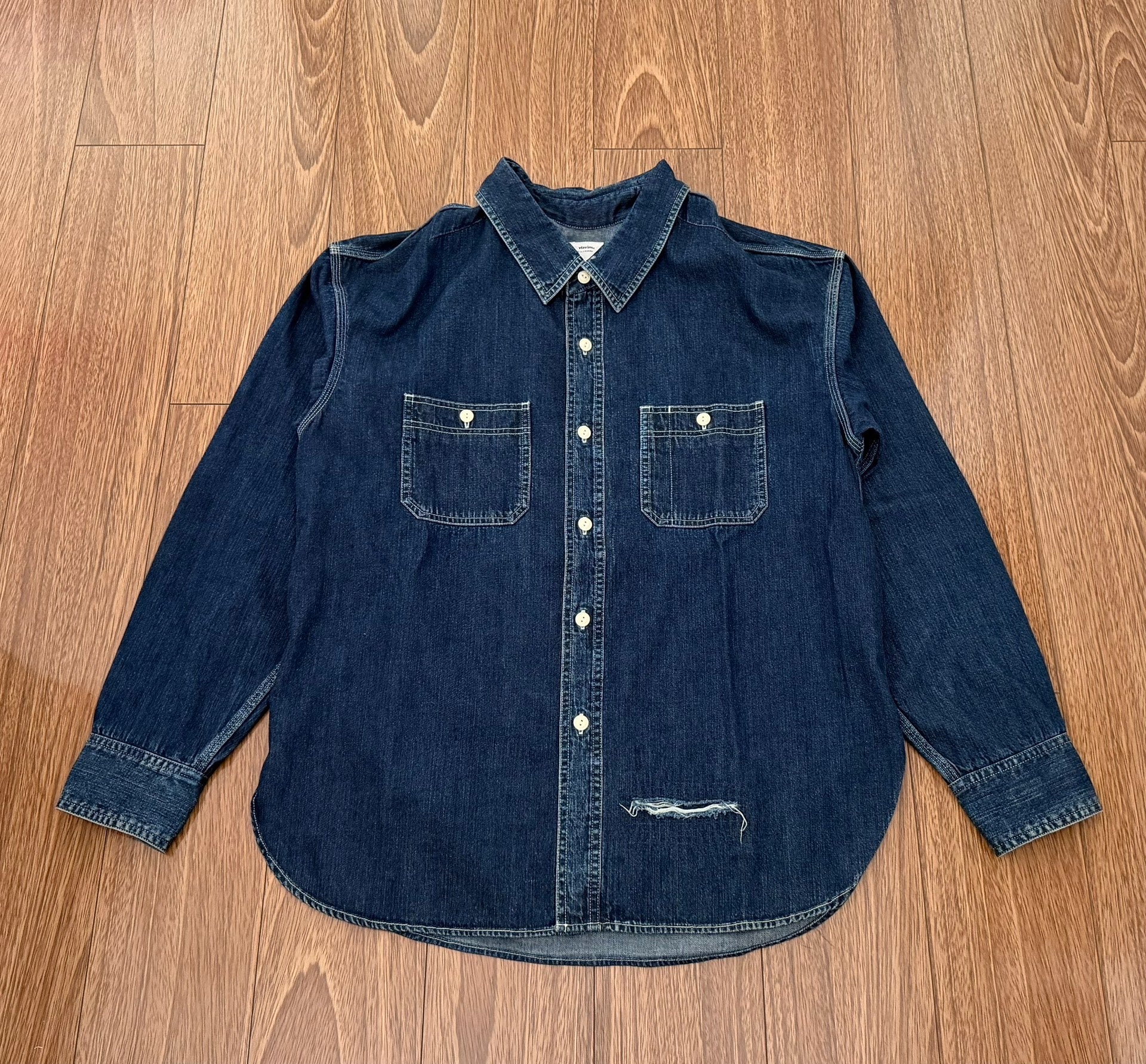 Visvim SS Lumber Damaged Shirt