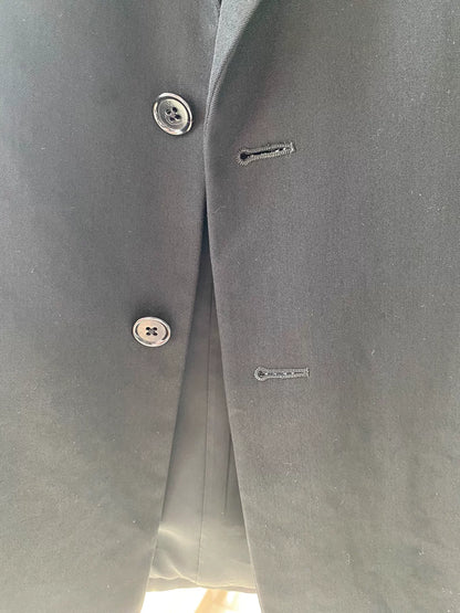 Yohji Yamamoto Y's Black Wool Suit Jacket