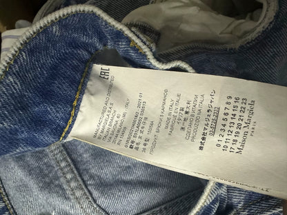 Maison Margiela Blue Wide-Leg Pocket Denim Pants