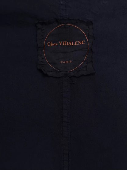 blue dyed cotton jacket from Vidalenc