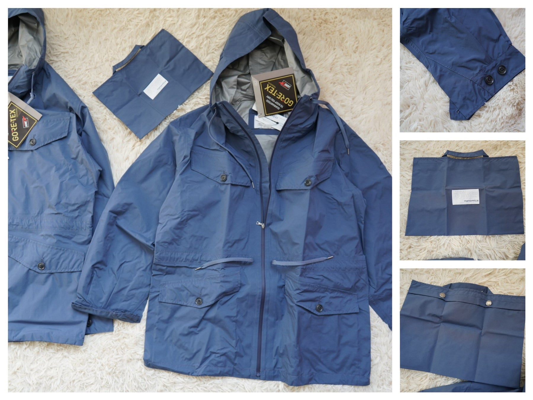 nanamica GORE-TEX Short Soutien Collar Jacket