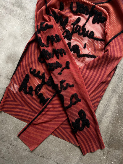 Jean Paul Gaultier Sheer Long Sleeve Top