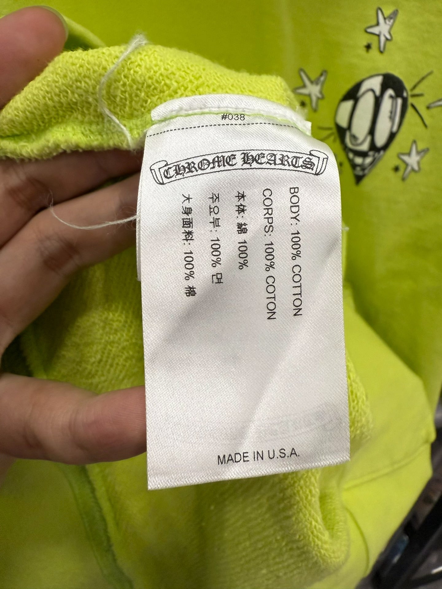 Chrome Hearts Mattyboy Graffiti Hoodie