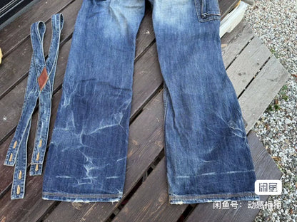 PRPS Workwear Tag Straight Jeans