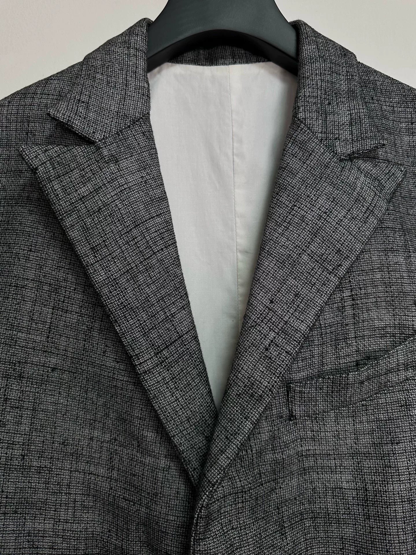 bergfabel handmade linen jacket