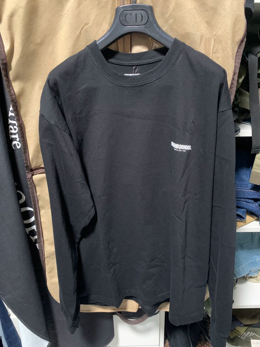 neighborhood black long sleeve sweatshirt