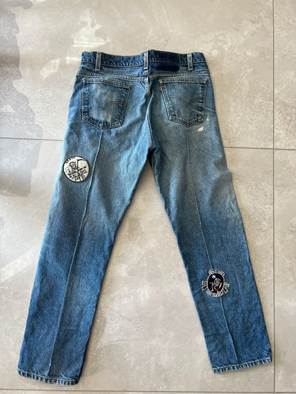 Children of the Discordance Levis 517 Patchwork Shorts