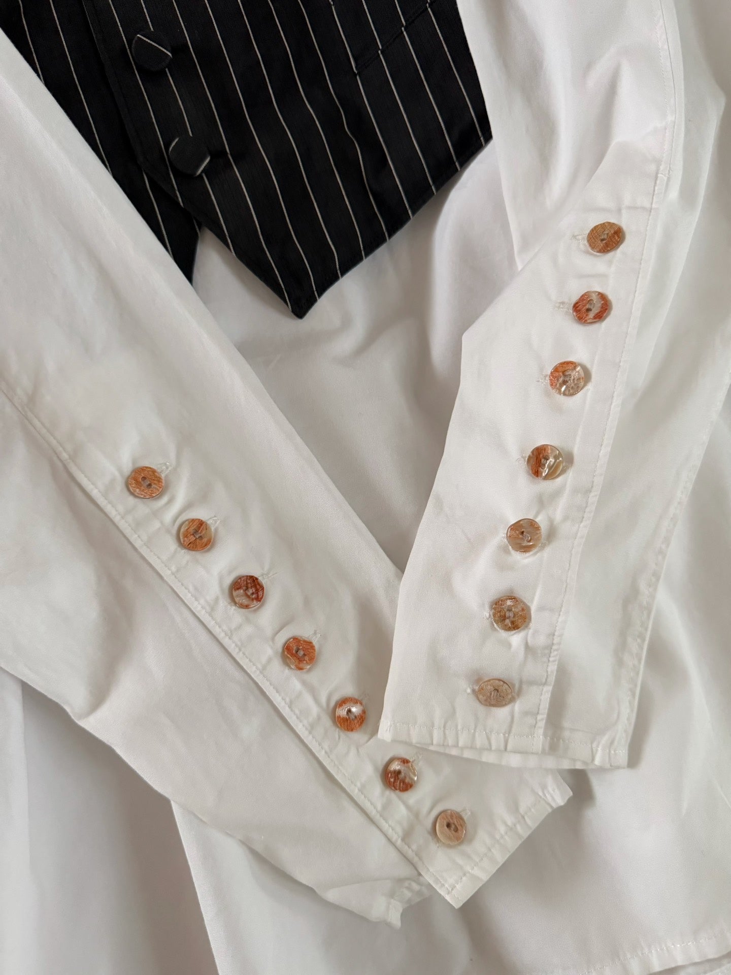 Jean Paul Gaultier Vintage Spliced Vest Shirt