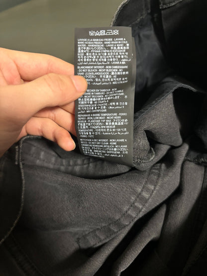 Saint Laurent Black Slim Fit Denim Pants